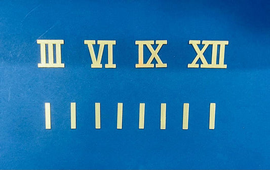 Acrylic Roman Numbers