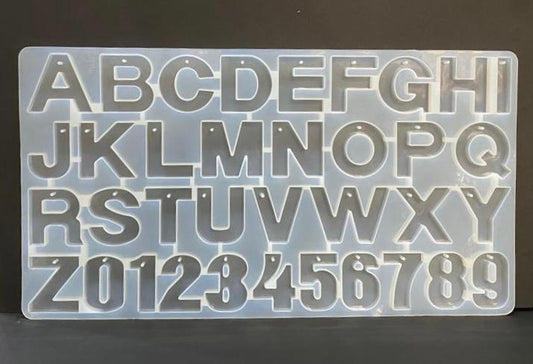 Reverse Alphabet Mold