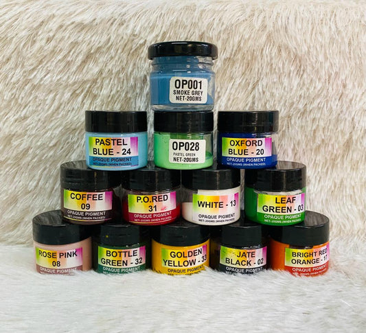 Opaque Resin Pigments